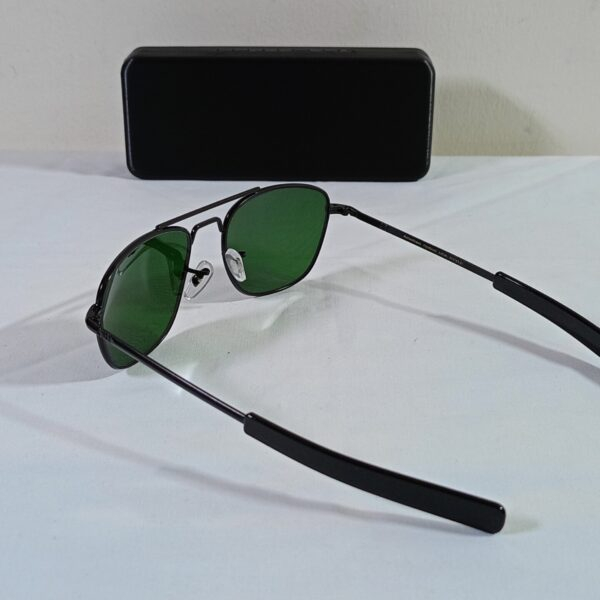 Alternative view of AO sunglasses black-green lens
