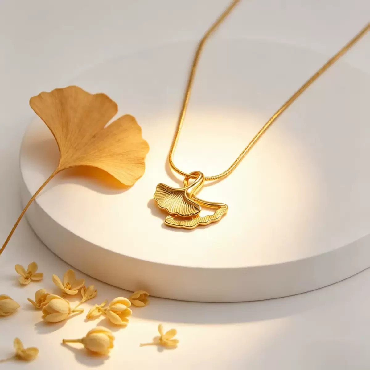 Little Appricot stainless Steel Necklace Nc02