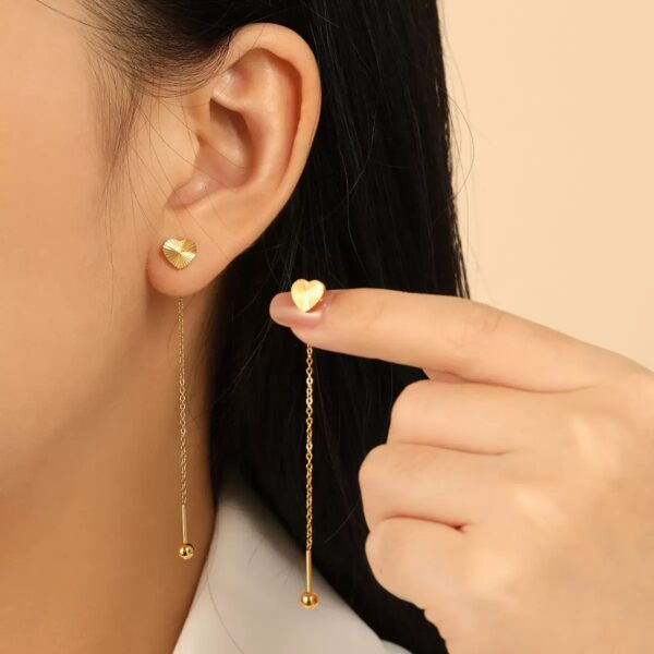 Sui suta earrings Shining love