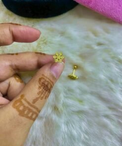 Snowfall 18K Gold Earrings E74