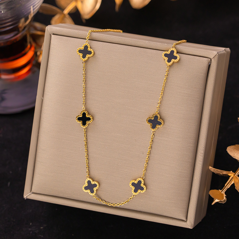 Alternative view of Copper Coin Gold Necklace 222