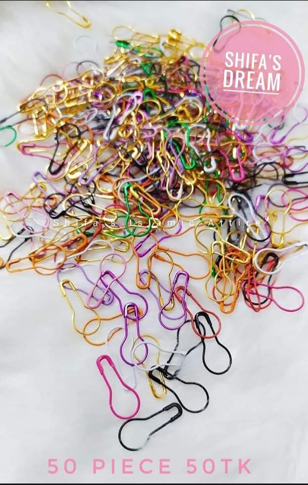 Multicolour pin 50 pis