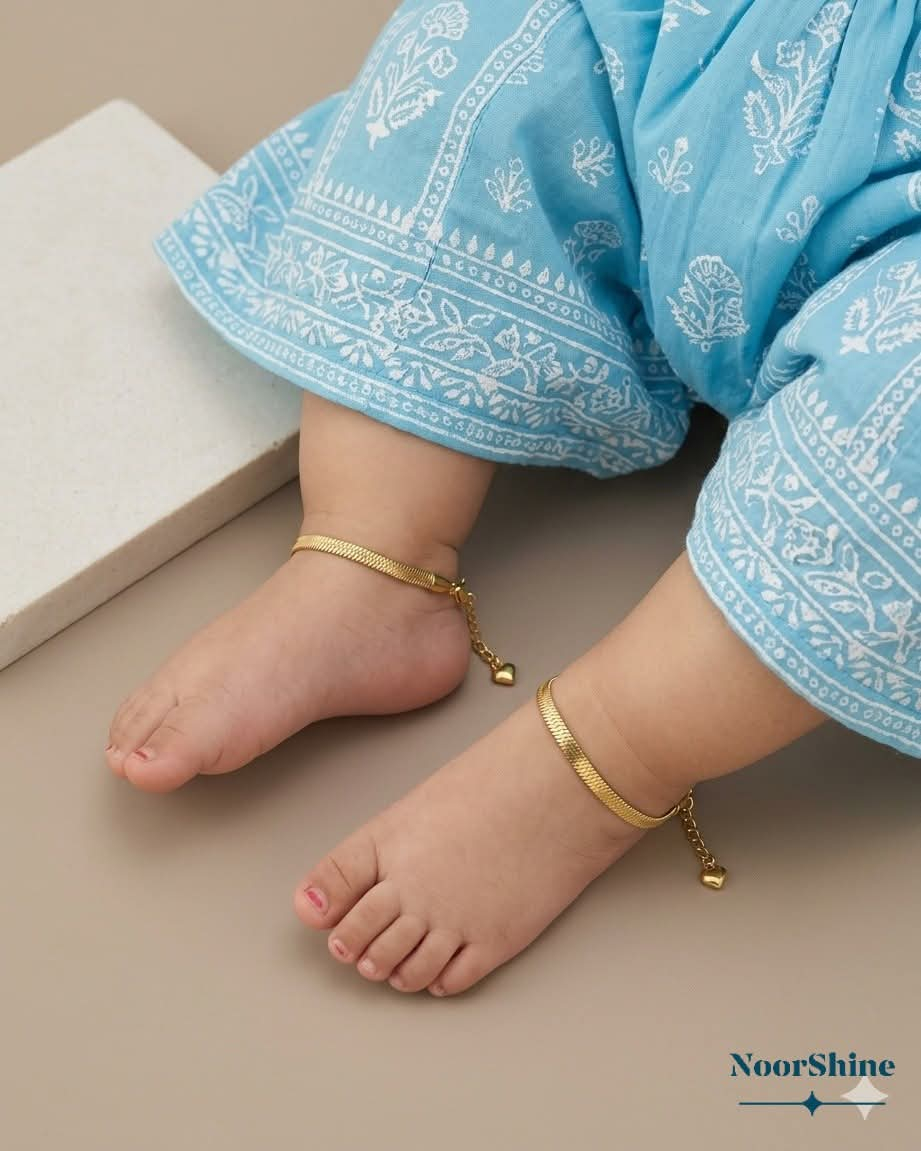 New 18k Baby payel premium 2 pis (১ জোড়া) BPL-01 - Image 4