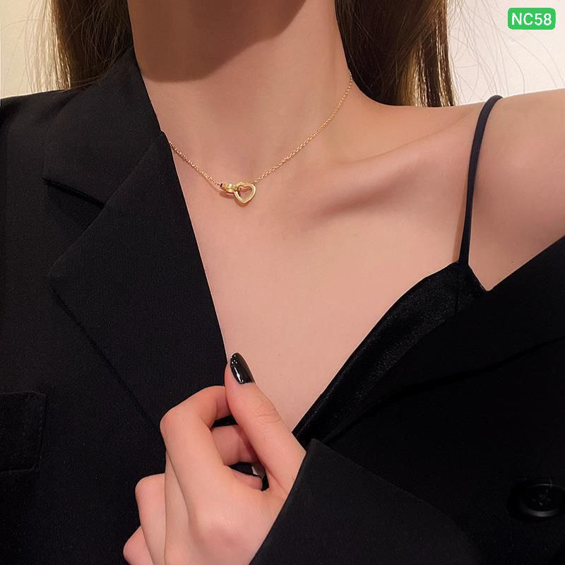 Alternative view of Interlock 2 Love Neckpiece NC58
