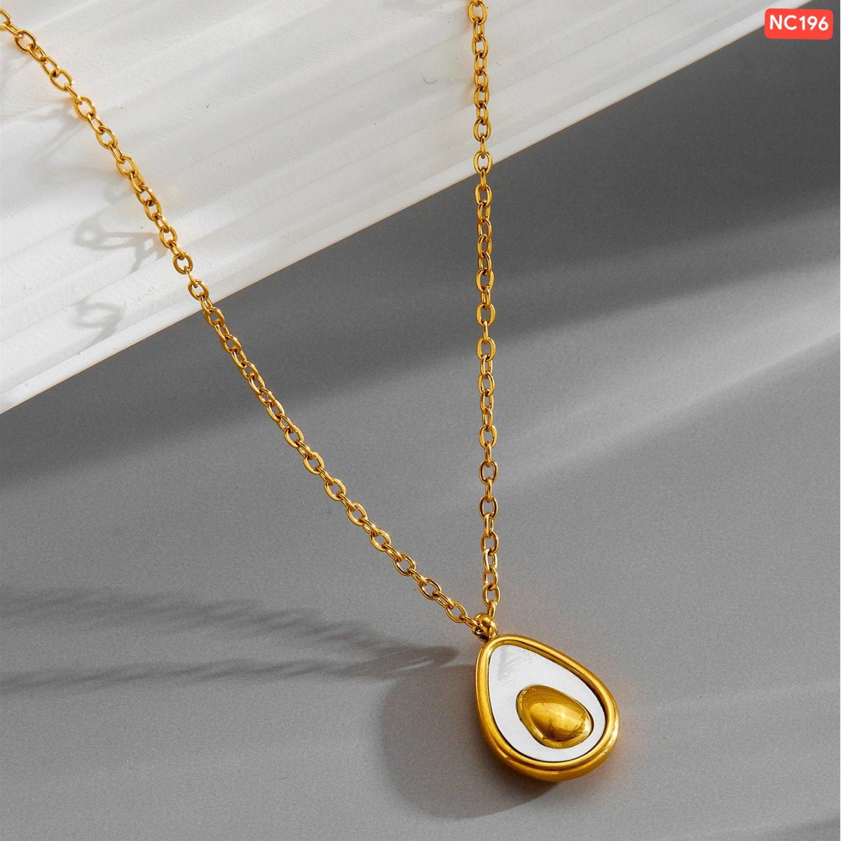 Alternative view of Magic Core Gold Necklace NC196