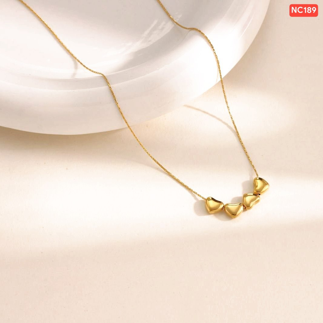 4 Solid Love Stainless Steel Necklace NC189