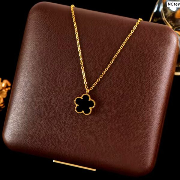 5 web 21K Gold polish necklace NC168