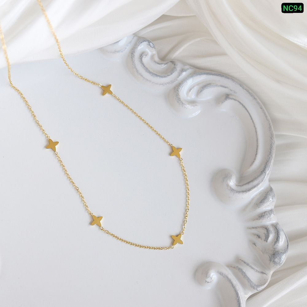 Alternative view of 5 Star 22K Gold Necklace NC02