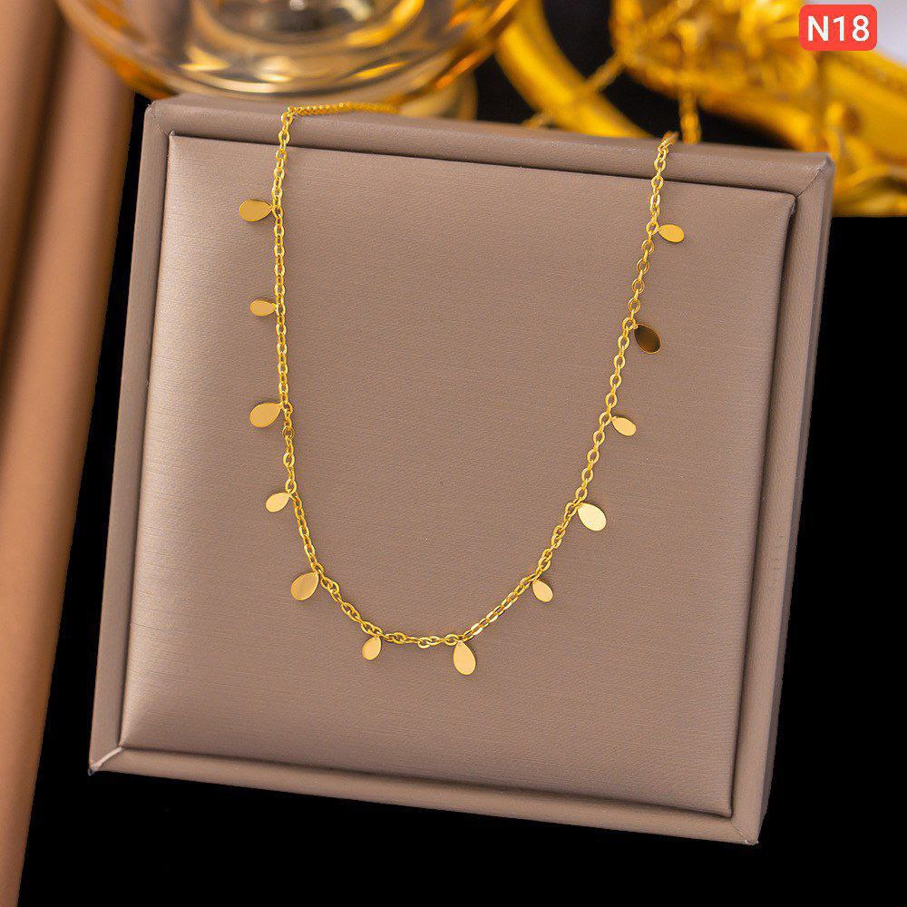 Hogh rectangular Necklace N18