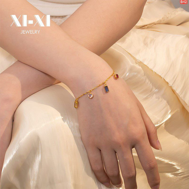 High Quality Multi Colour Stone Bracelet B42 - Image 3