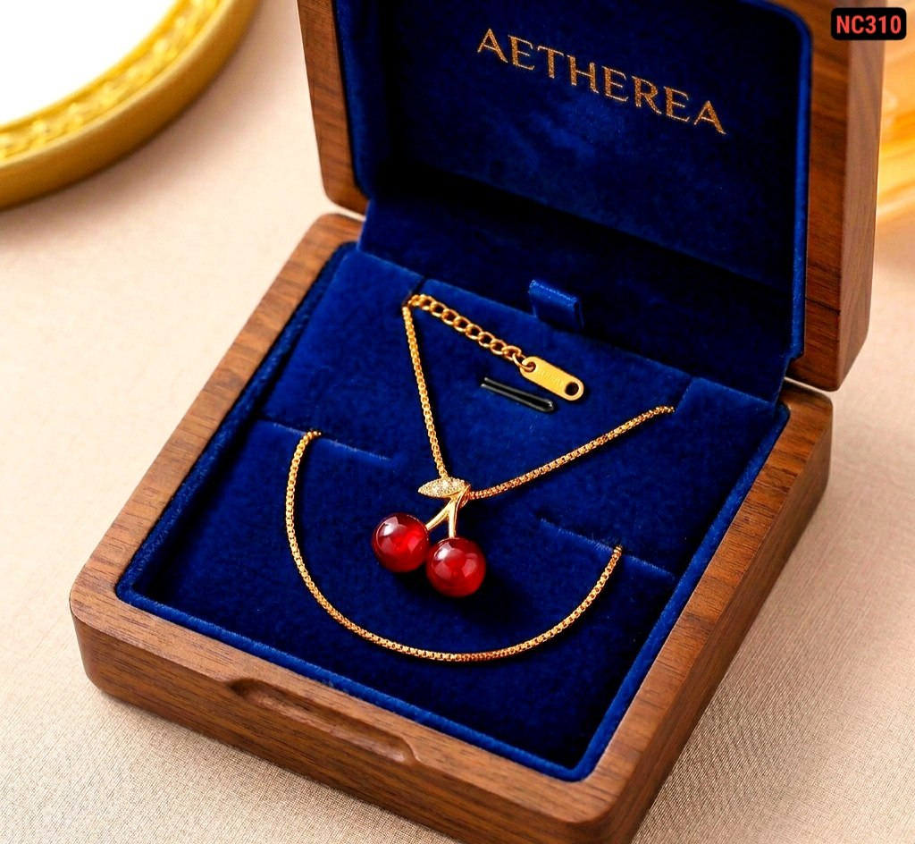 Cherry Gold Necklace NC-21 - Image 2