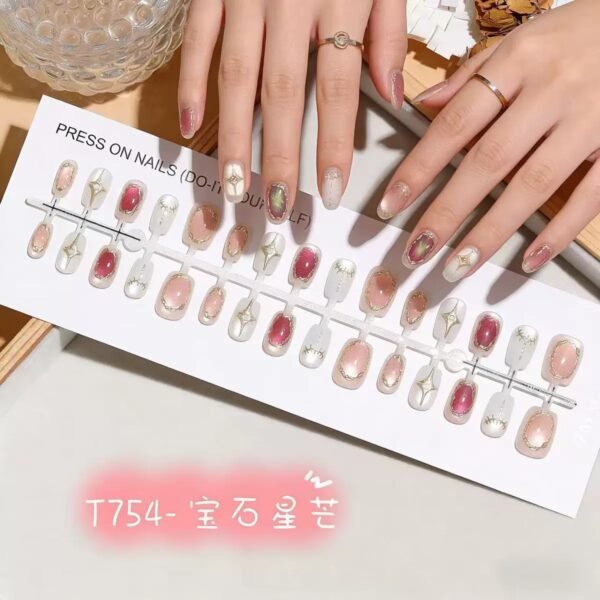Alternative view of [ 30 Piece ] 100% Waterproof 3D Artwork Artificial Nails ( it's not print ) It's original 3D Work -FKN16