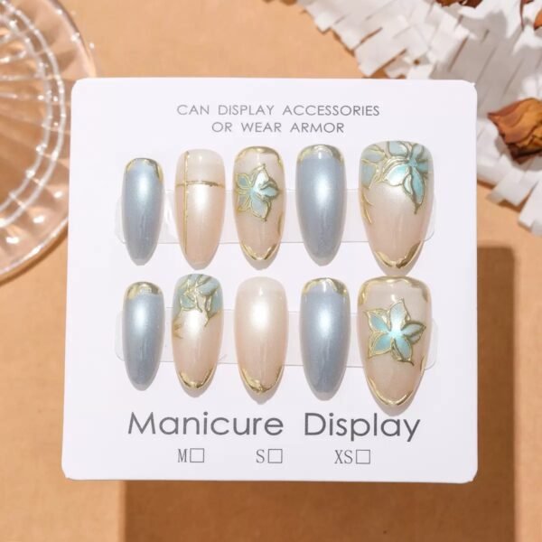 Alternative view of [ 30 Piece ] 100% Waterproof 3D Artwork Artificial Nails ( it's not print ) It's original 3D Work -FKN01