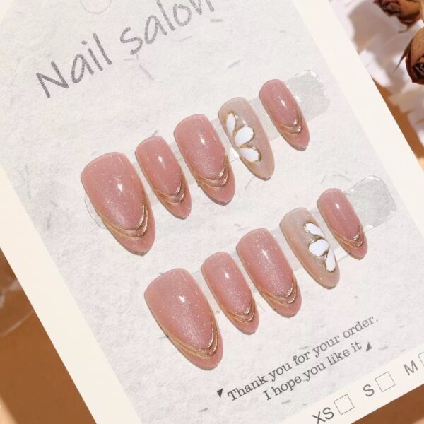 Alternative view of [ 30 Piece ] 100% Waterproof 3D Artwork Artificial Nails ( it's not print ) It's original 3D Work  -FKN03